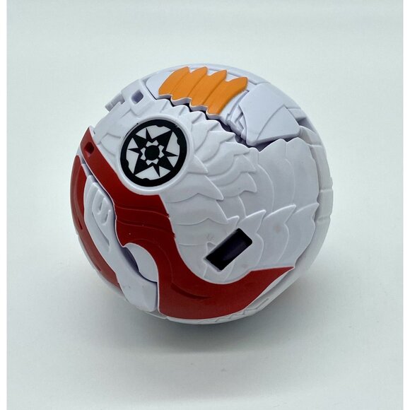 Bakugan Armored Alliance Deka Pegatrix x Gillator Large Winged White Red Figure - Picture 6 of 7